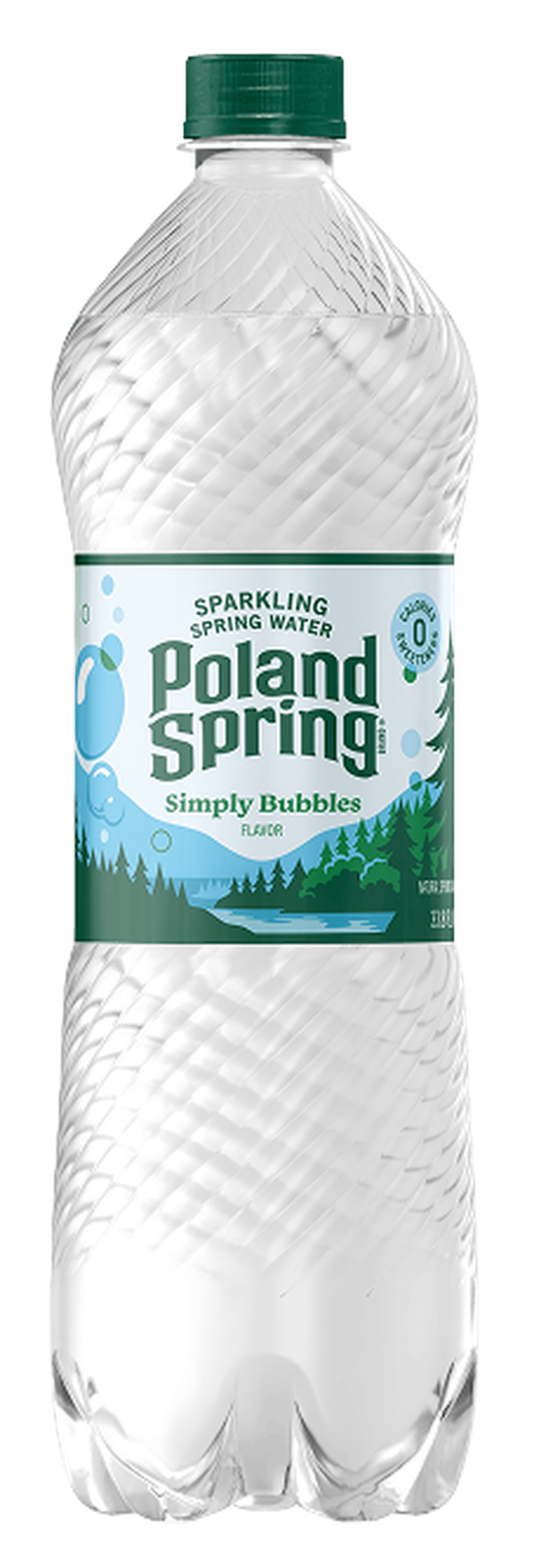 Poland spring simply bubbles sparkling water