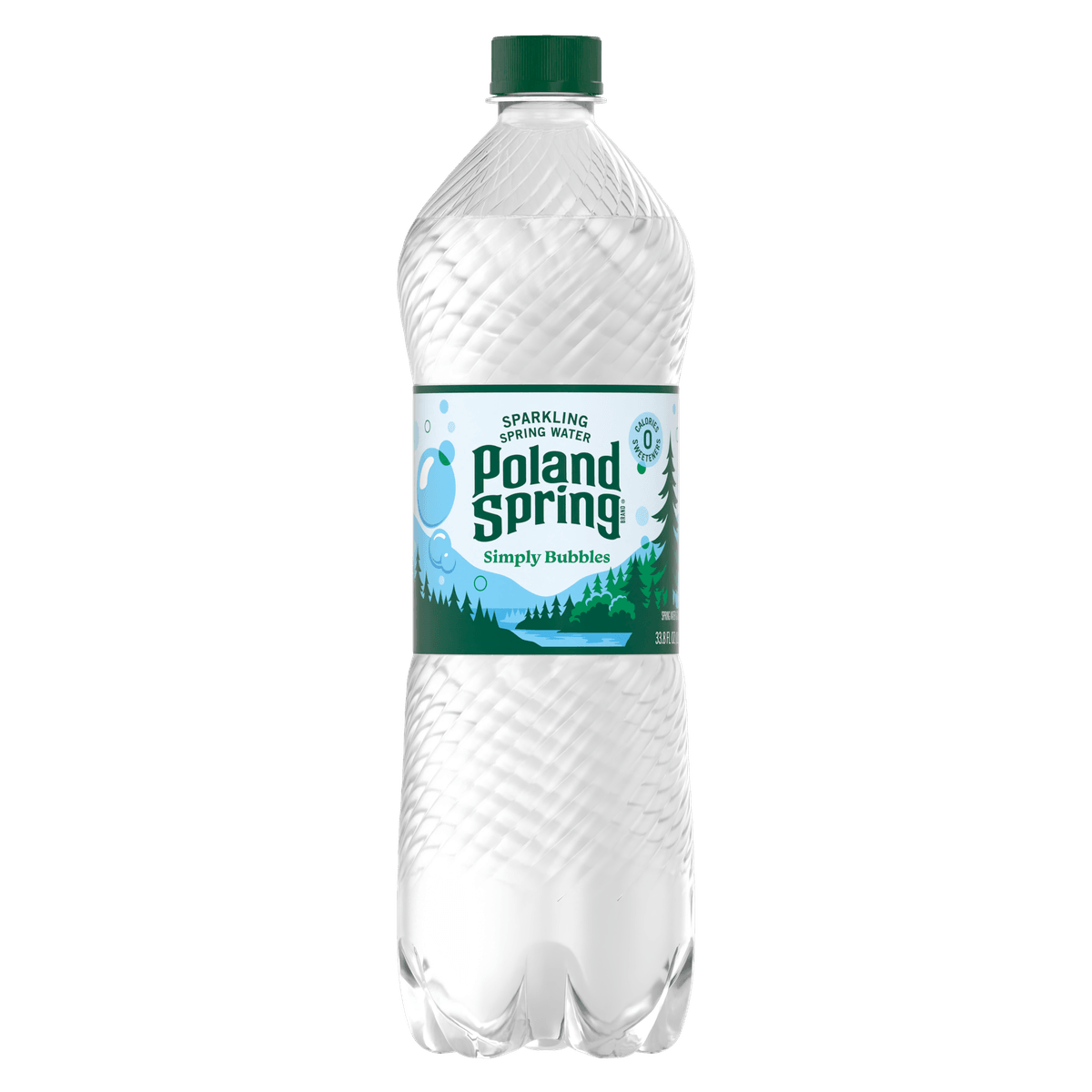Simply Bubbles Flavor, 33.8 fl oz (1 L) Bottle, Single