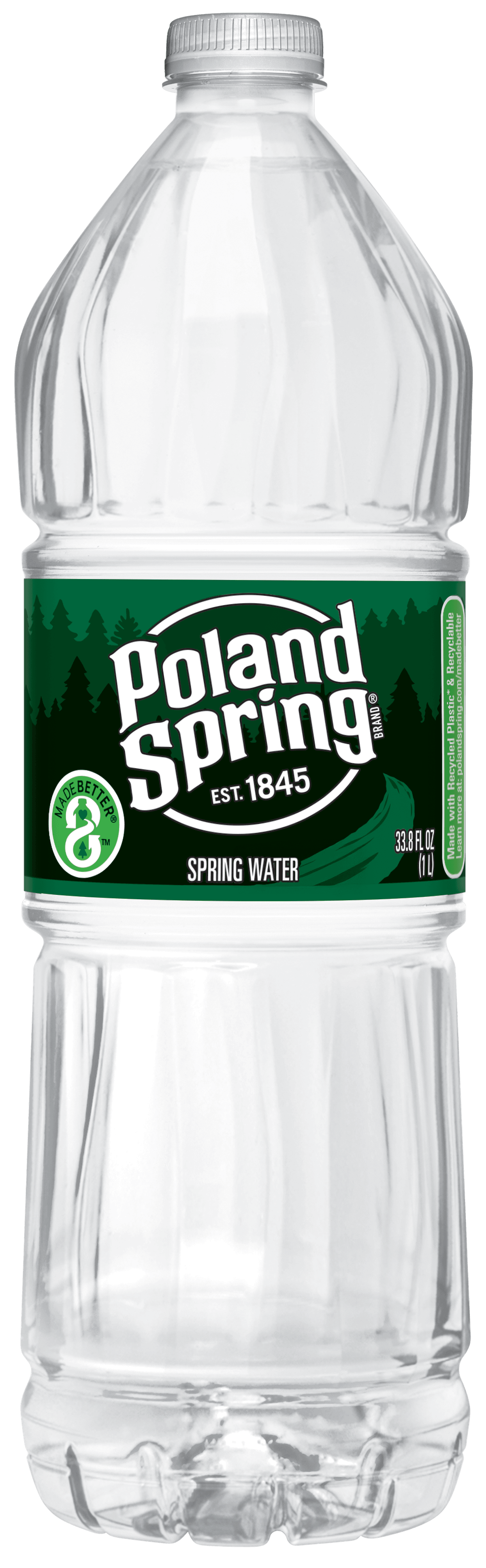 1 Liter Bottled Water, Single