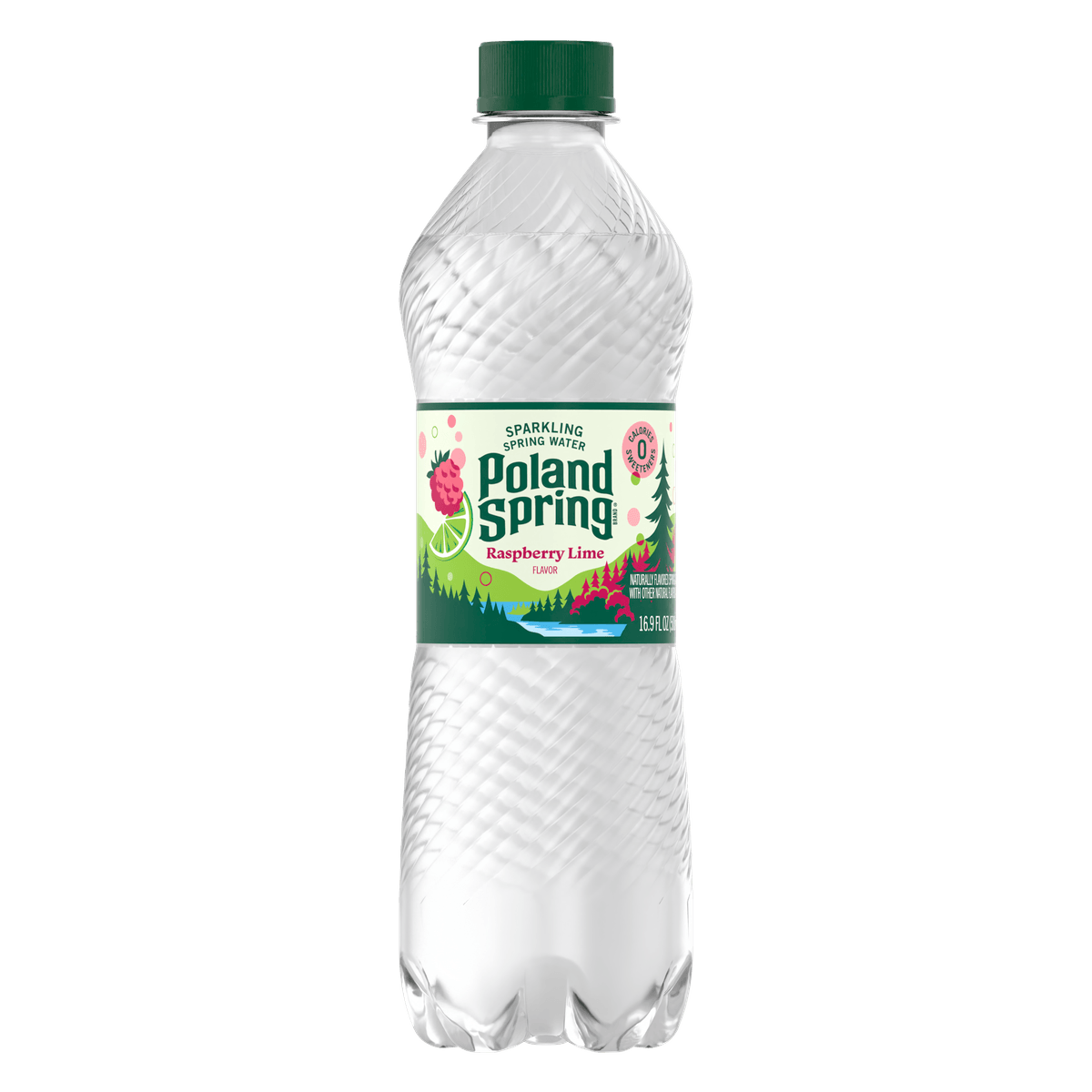 Raspberry Lime Flavor, 16.9 fl oz (.5 L) Bottle, Single