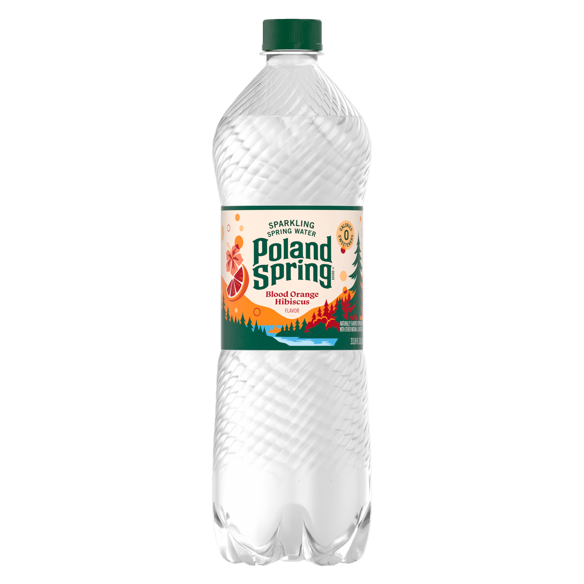 Blood Orange Hibiscus Flavor, 33.8 fl oz (1 L) Bottle, Single