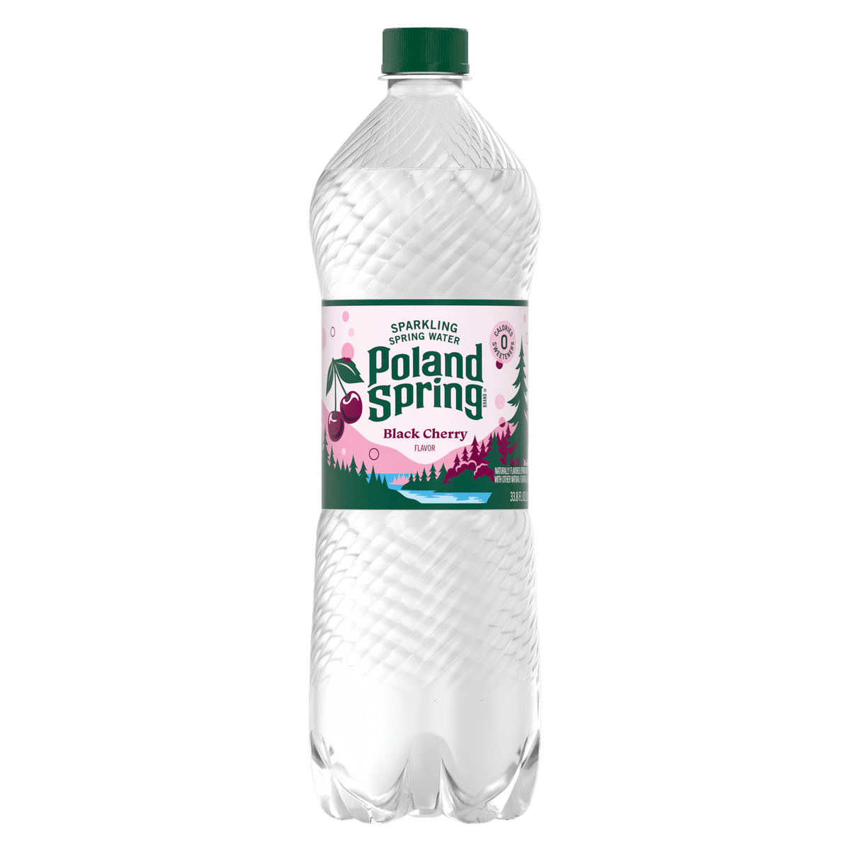 Black Cherry Flavor, 33.8 fl oz (1 L) Bottle, Single