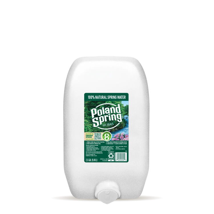 Poland Spring Unflavored Spring Water 2.5G