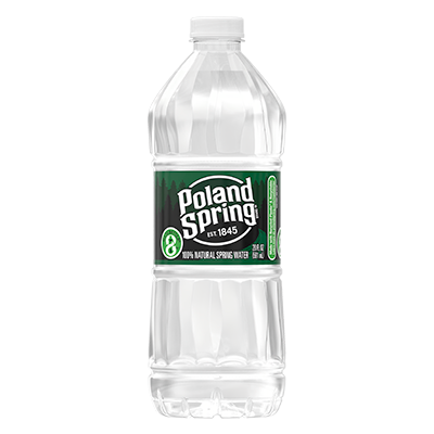 20 Ounce Bottled Spring Water  Poland Spring® Brand 100% Natural