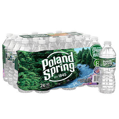 Poland Spring 500 mL bottle, 24-pack