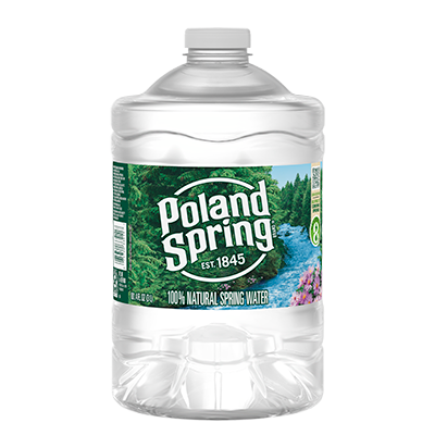 3 Liter Bottled Spring Water  Poland Spring® Brand 100% Natural