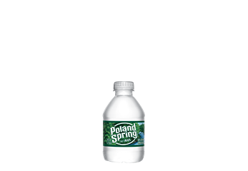 Poland Spring Water 16 Pack  Small water bottles - 8 oz. Bottled Water - Mini  Water bottles