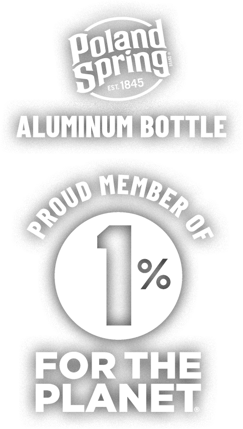 poland spring aluminum bottle